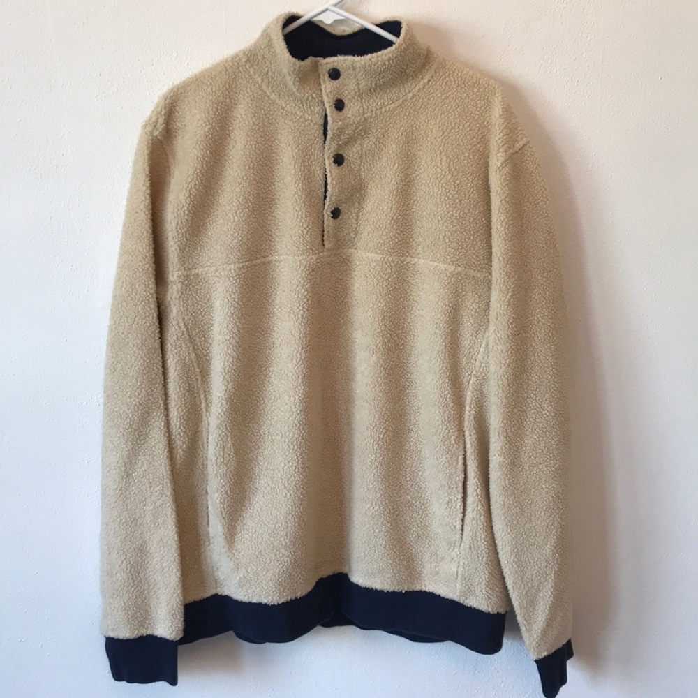 Jcrew authentic fleece pullover